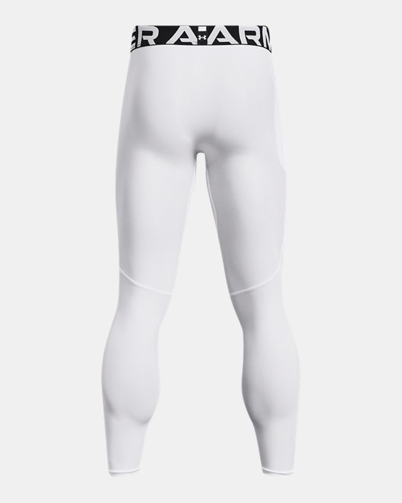 Men's HeatGear® ArmourPrint Leggings, White, pdpMainDesktop image number 5